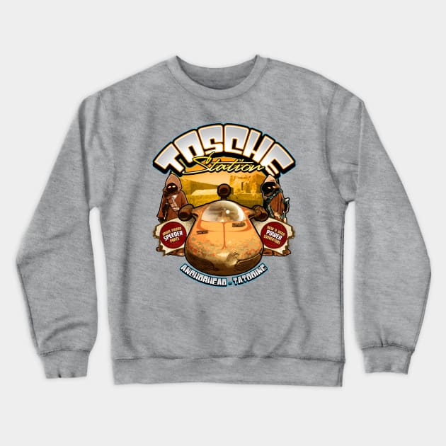 Tosche Station - Anchorhead Crewneck Sweatshirt by Sandtraders